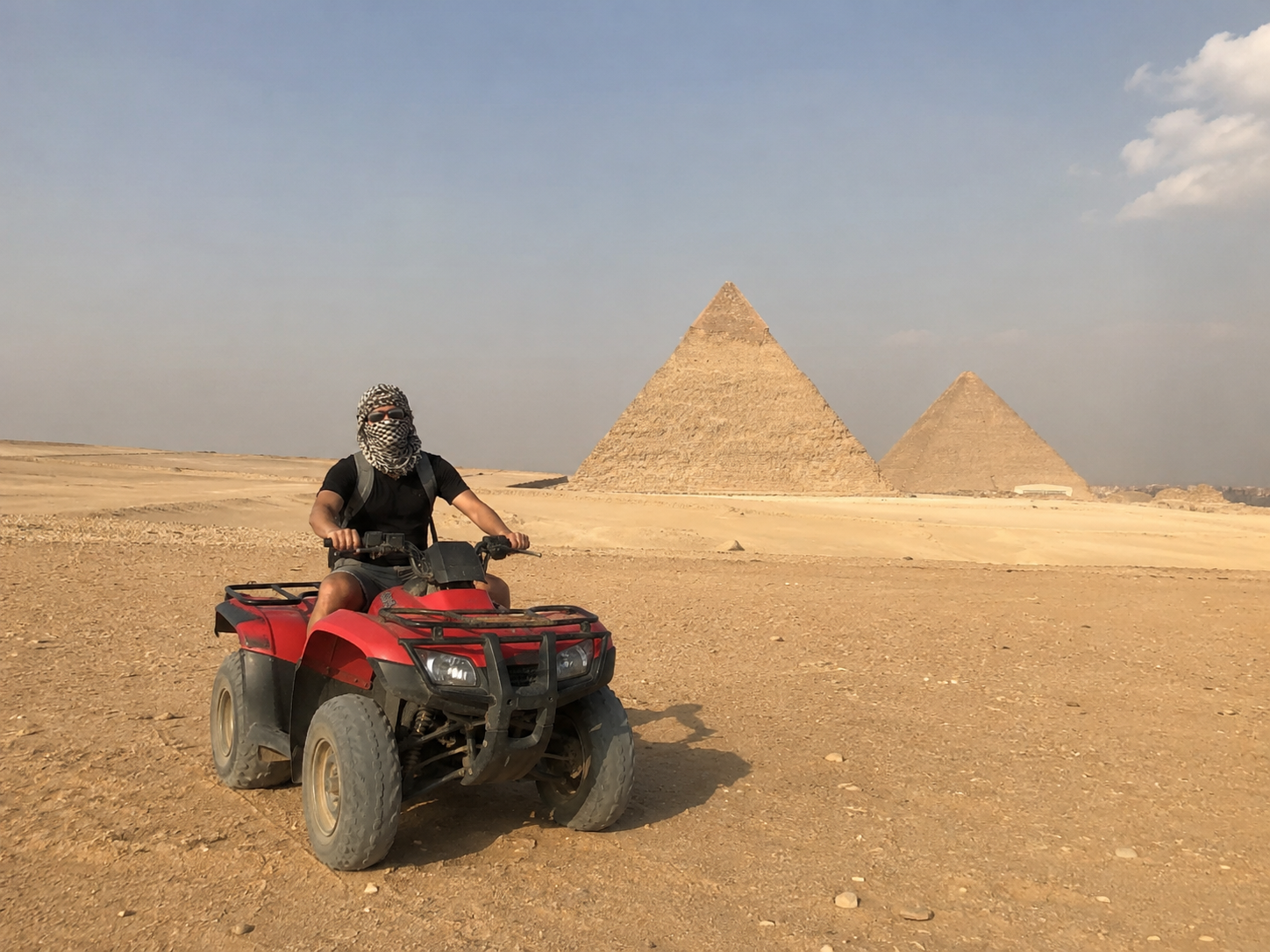 Ultimate ATV Quad-Bike Ride at the Giza Pyramids Desert